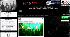 Desktop Screenshot of leftonsunset.com